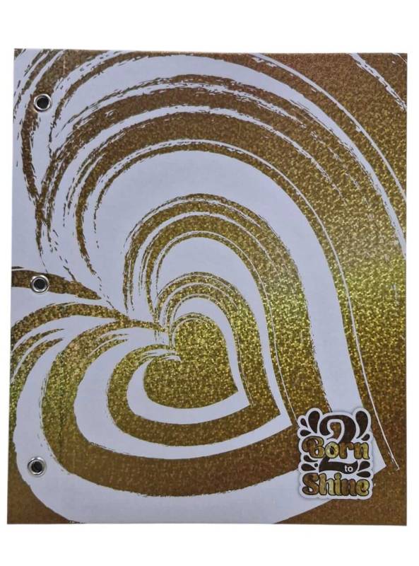 Carpeta C/Cordon N°3 Rexon Born To Shine Cartoné