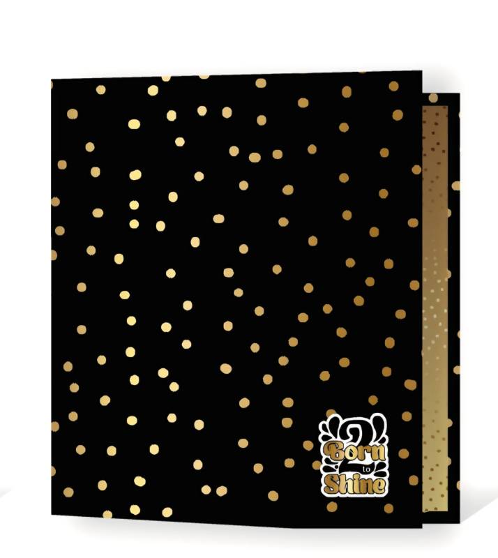 Carpeta 3Ø40Mm Rexon Born To Shine Cartoné