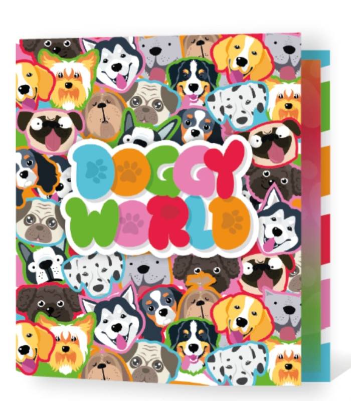 Carpeta 3Ø40Mm Rexon Doggy World Cartoné