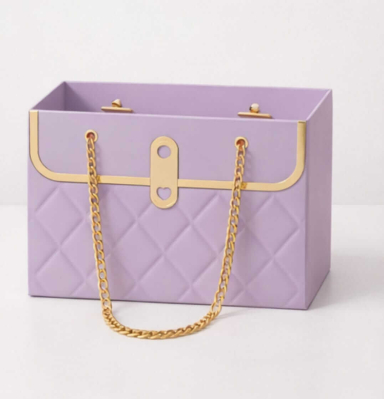 Bolsa Regalo Rexon Lila C/Cadena 17X11X20 Cm