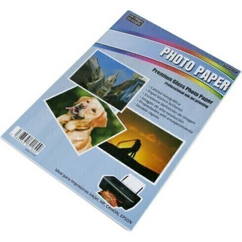 Papel Fotografico A4 X 20 Unid Rexon 180 Grs