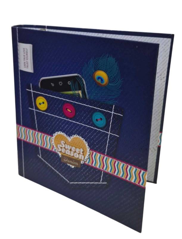 Carpeta 3Ø40Mm Rexon Season Denin Cartoné