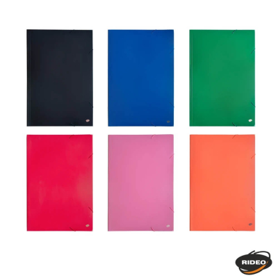 Carpeta 3 Solap C/Elast Doble Oficio Intense 0164/9 Rideo 