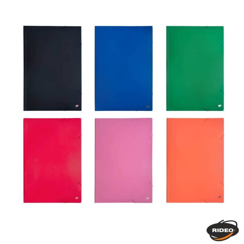 Carpeta 3 Solap C/Elast Doble Oficio Intense 0164/9 Rideo