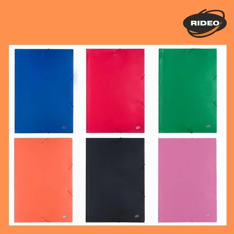 Carpeta 3 Solapas C/Elast Oficio Plast 0163/9 Intense Rideo