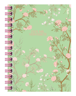 Agenda Onix 2027 C/Esp Eco-Rococo Verde 16X22 Diaria Td 320 P Ag27E013 
