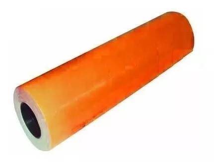 Etiquetas Fluo Naranja Tubo X 10 Rollos P/Precios