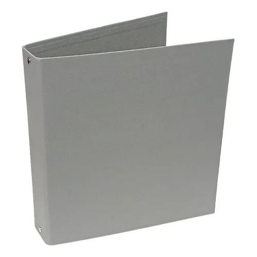 Carpeta 2Ø40Mm Rome A4 72504 Text Lino Gris