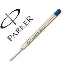 Repuesto P/Boligrafo Parker Azul Medio