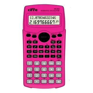 Calculadora Cifra Científica Sc820 Rosa