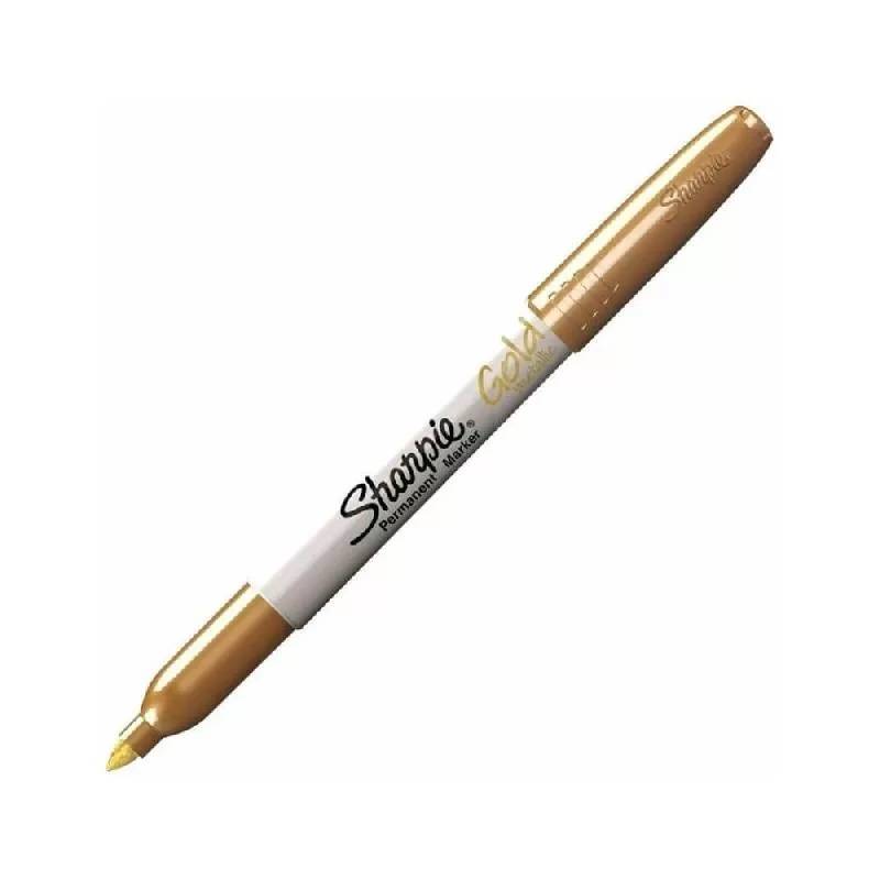 Marcador Sharpie Fino Metallic Oro