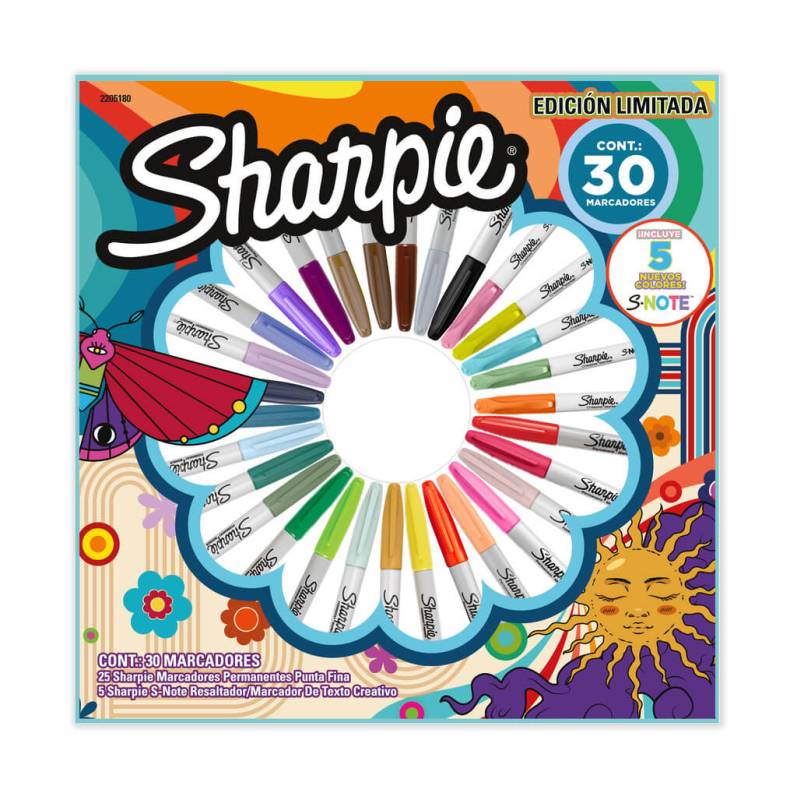 Marcador Sharpie Ruleta Holiday X 30Ct 2205180