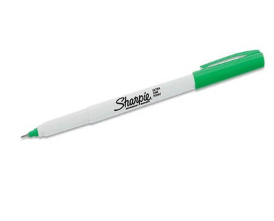 Microfibra Sharpie Ultrafino Permanente Verde
