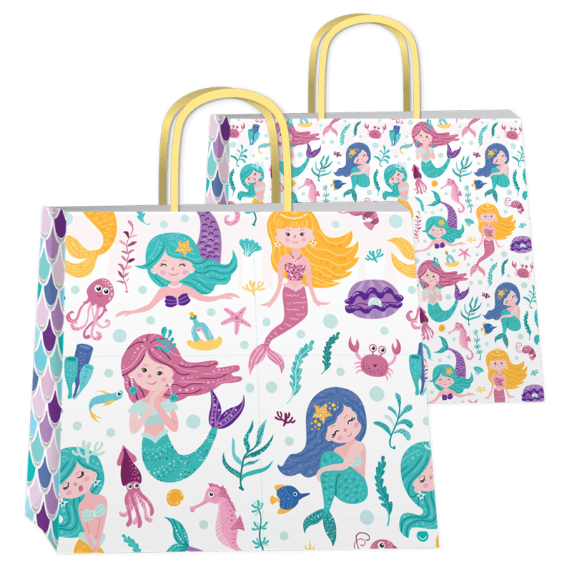 Bolsa P/Regalo Romipack Sirenitas 30X32