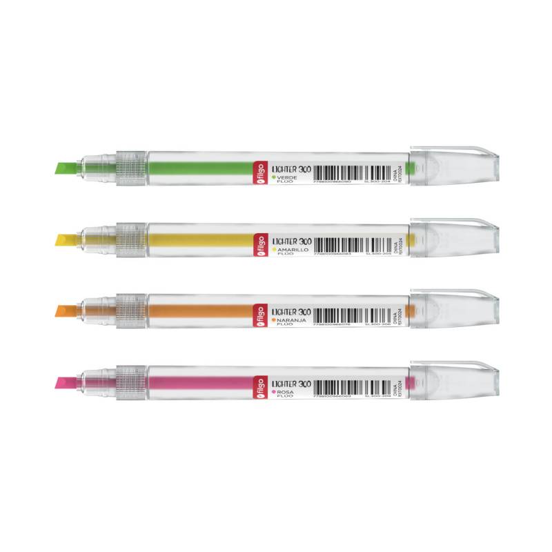 Resaltador Filgo Lighter 300 Fluo Amarillo Pta Biselada