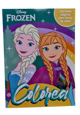 Libro Vertice Colorea Frozen 6177  