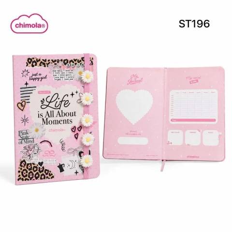 Libreta Fantasia A5 Chimola 96 Hj St196 Print C/Elas