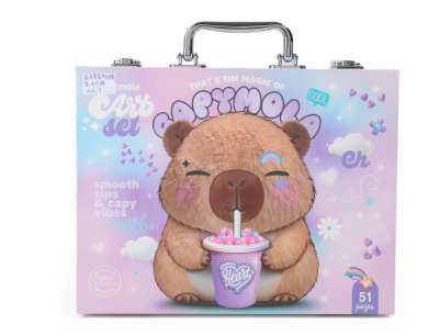 Set Marcadores Chimola St77 Capymola En Valija