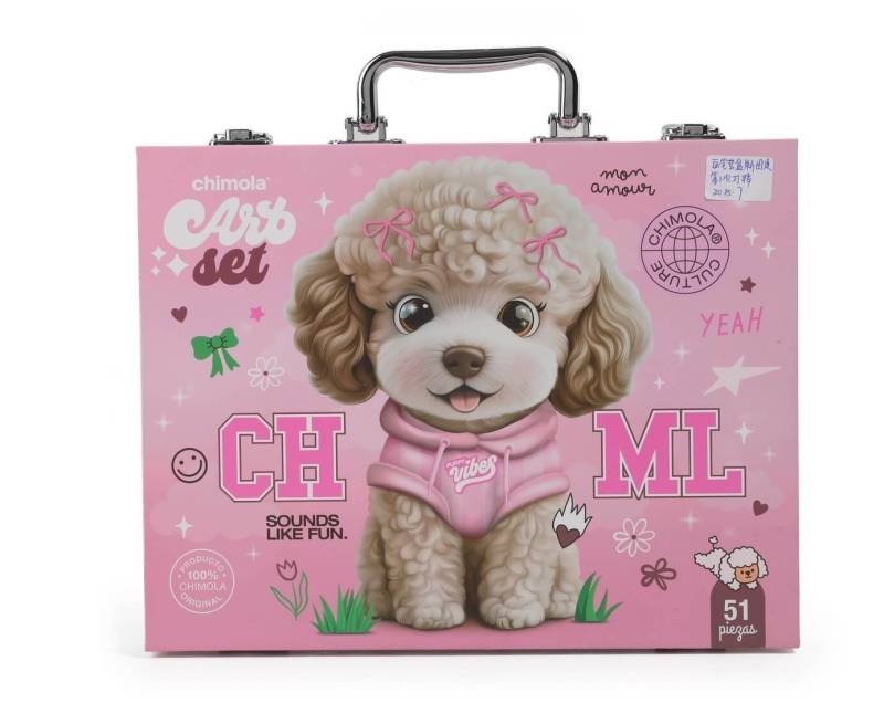 Set Marcadores Chimola St80 Poodle En Valija