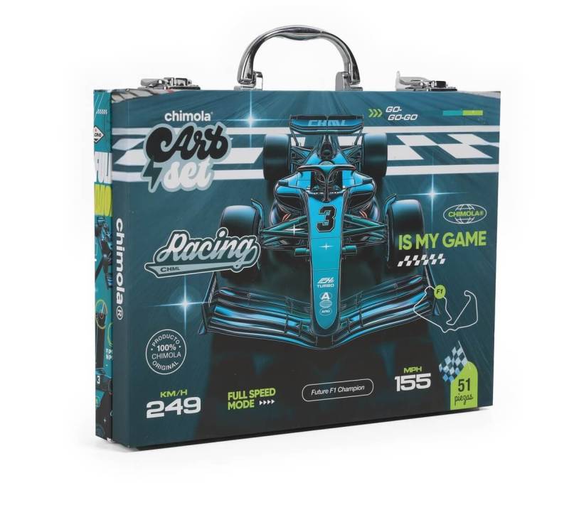 Set Marcadores Chimola St82 Racing Car En Valija