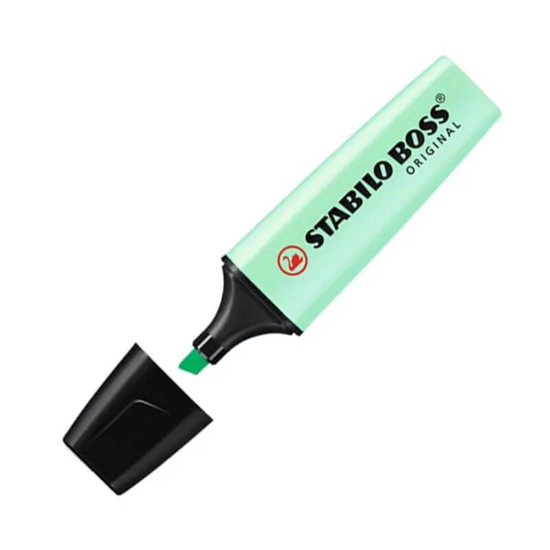 Resaltador Stabilo Boss Pastel Menta 116