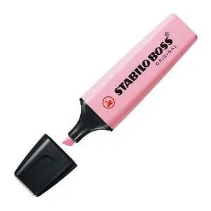 Resaltador Stabilo Boss Pastel Fucsia 158
