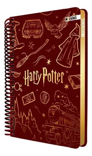 Cuaderno Mooving Pocket Premiun 96H Rayado Harry Potter C/Sticker