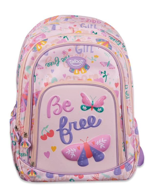 Mochila Talbot Esp 18 Estamp Be Free 6747