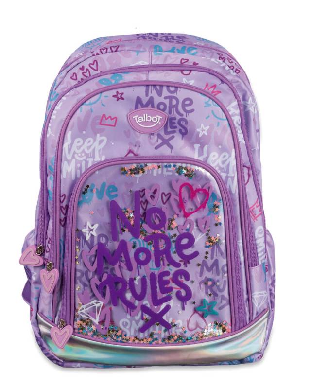 Mochila Talbot Esp 18 Estamp No More Rules 6749