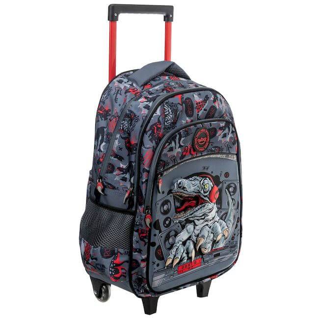 Mochila Talbot C/Carro 18 School Gang Dino 7283
