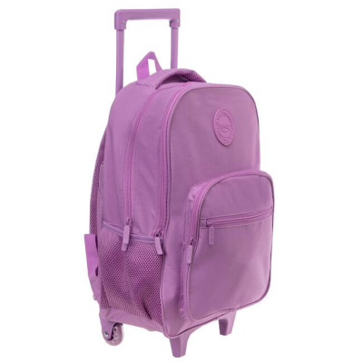 Mochila Talbot C/Carro 17 Kart Lisa Lila 7301