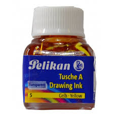 Tinta China Pelikan 15 Cm3 Amarillo
