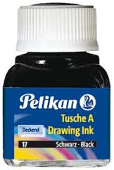 Tinta China Pelikan 15 Cm3 Negro