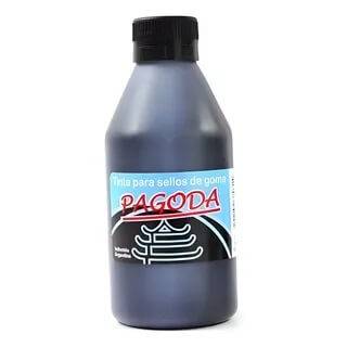 Tinta Para Sellos Pagoda  500 Cm3 Negro