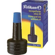 Tinta Para Sellos Pelikan 4K - 28 Cm3 Azul