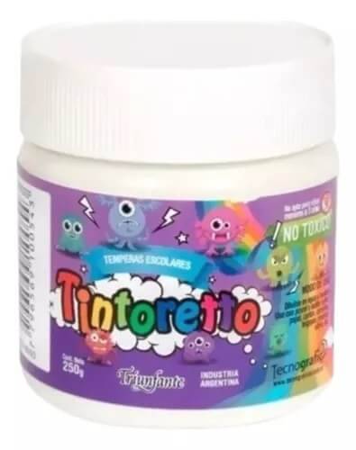 Témpera En Pote X 250 Ml Color Blanco Tintoretto