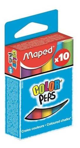 Tiza Maped Color Peps Color X 10 Un