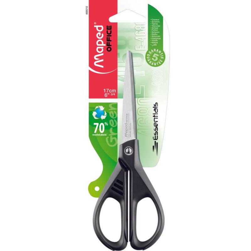 Tijera Maped Essential Green 17 Cm Ref: 468010