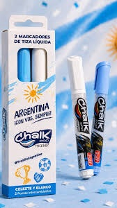 Marcador Trabi Chalk Argentina 4-6Mm Caja X 2 Unid