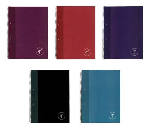 Cuaderno Triunfante Divididos 29.7 C/Esp X 80 Hjs Rayado Caja X 40 Un