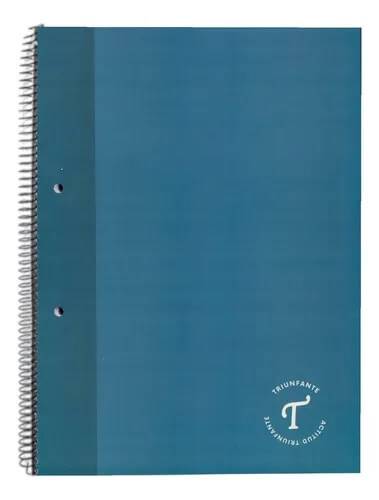 Cuaderno Triunfante Divididos 29.7 C/Esp X 80 Hjs Rayado