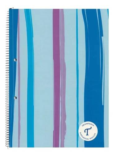 Cuaderno Triunfante Rayas 29.7 C/Esp X 80 Hjs Cuadriculado
