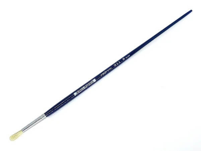 Pincel Trimay 911 Nº 0 Redondo Mango Azul
