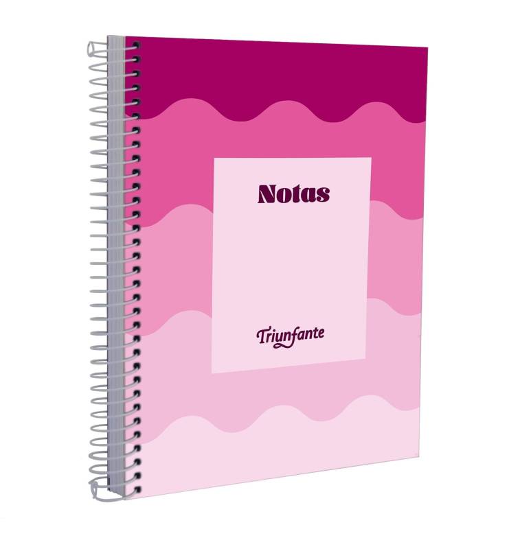 Cuaderno Triunfante Curvy 16X21 C/Esp X 100 Hjs Rayado