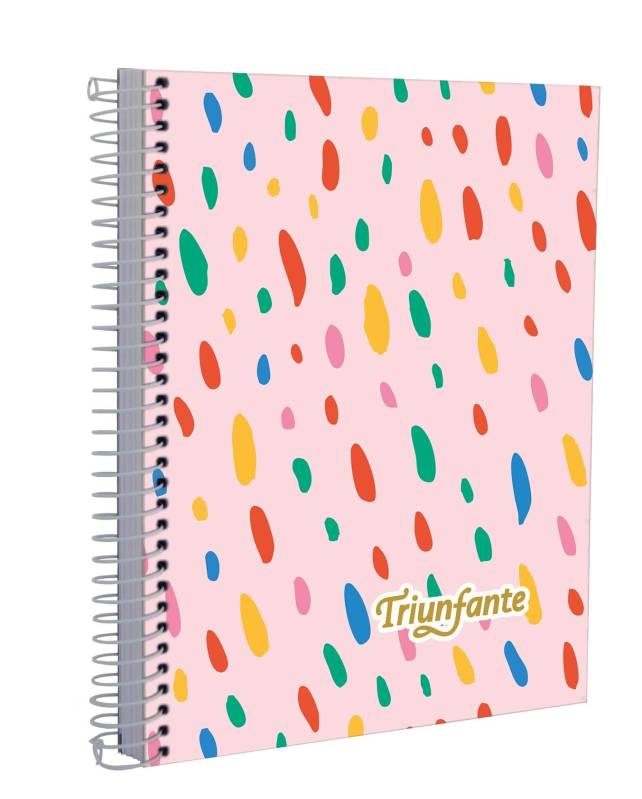 Cuaderno Triunfante Libre 16X21 C/Esp X 80 Hjs Rayado