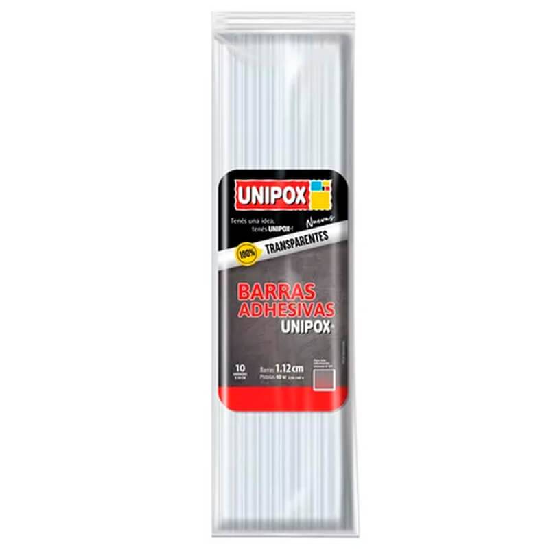 Barra P/Pistola Encolad 30Cm Fina Unipox Bolsa X 10 Unid