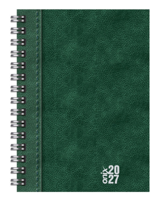 Agenda Onix 2027 C/Esp Uomo Color Verde 16X22 Diaria Td 320 P Ag27A002 