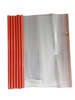 Carpeta C/Vaina Rojo Oficio Util Of T/Transparente Paq X 6 Unid Oferta