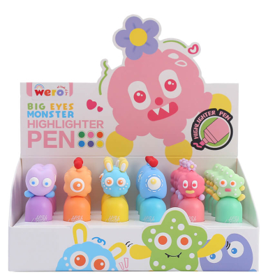 Resaltador Wero Mini Monster We4034