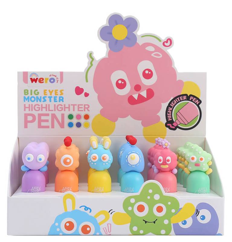 Resaltador Wero Mini Monster We4034